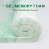 BedsPick Mattress Topper Twin XL 3 inch,Gel Infused Memory Foam