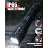 Victoper LED Flashlight 2 Pack, Bright Tactical Torch High Lumens
