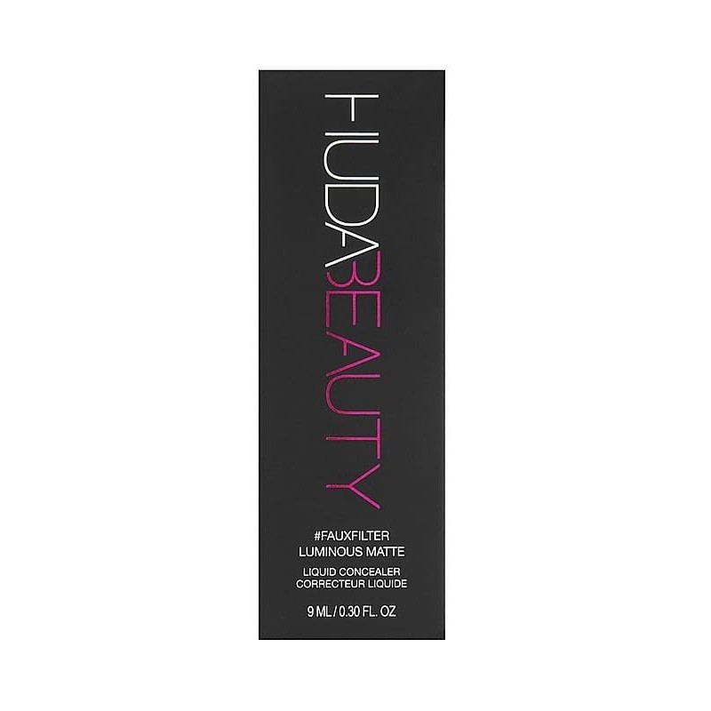 HUDA BEAUTY #FauxFilter Luminous Matte Buildable Coverage Crease Proof Concealer