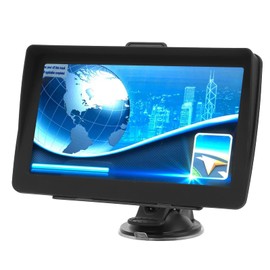 Car Navigator, GPS Navigation Voice Prompts 7 Inch Touch Screen for Truck