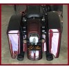 Lid-skins hard bag lid covers Fits1994-2013 Harley-Davidso