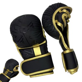 Professional Boxing Gloves, Boxing Gloves Adult, Professional Training Mitts with Adjustable Padded Design, Heavy Bag Striking Equipment for Gym Workout, Fitness Exercise, Indoor Outdoor