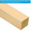 PATIKIL 3/4 x 3/4 x 6" H59 Brass Square Bar,