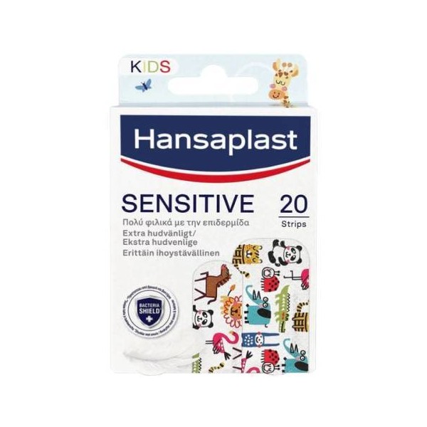 Hansaplast Sensitive Kids, 20pcs