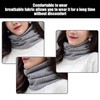 HDGSAFD 1 Gestrickter Halswärmer Und 1 Paar Thermohandschuhe, Halswärmer, Winddichter