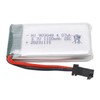 RC Aircraft Lithium Battery 3.7V 1100mAh with SM Black Plug