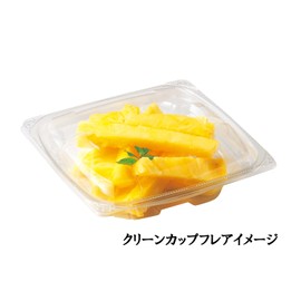 Rispak PAPR761 Clean Cup, Square Shape, Pure 17-30B, Main Unit, 50 Pieces, Black, 20.8 fl oz (580 ml)