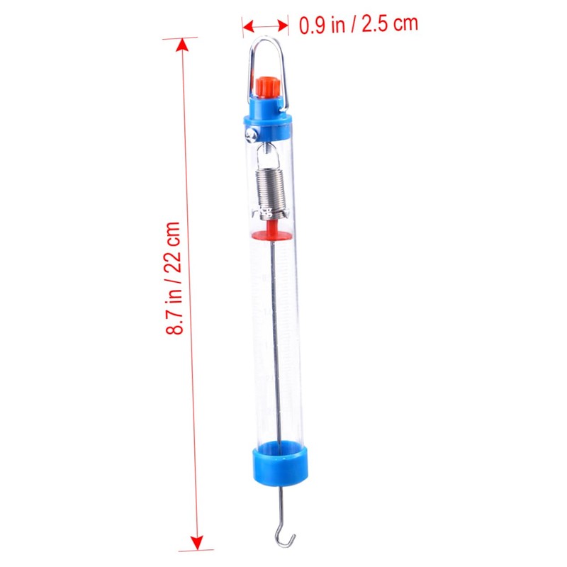 Mobestech Stainless Steel Spring Scale 25n/2500g Mechanical Dynamometer Spring Weighing