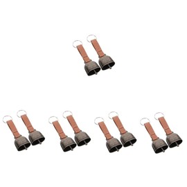 BESPORTBLE 10 Pcs Bear Repelling Bell Outdoor Hiking Bell Bells for Cattle Hiking Warning Bell Hiking Bell Ornaments Bear Bell Traveling Bell Emergency Bell Bear Warning Bells Metal