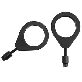 EBTOOLS Indicator Light Holder 41 mm Metal Coating Motorcycle Indicator Light Holder Clamp Mounting Accessories, black