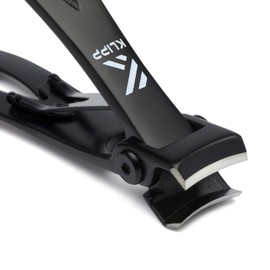 KLIPP Toenail Clippers for Thick Toenails C KLIPP 15 mm Wide Jaw Thick Fingernail and Toenail Cutter with Curved Stainless-Steel Blades for Seniors C Podiatry Tool for Manicure Pedicure Toe Nail Care