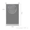 Lubrati Door Hanging Laundry Hamper Bag, Portable Clothing Storage Bag,