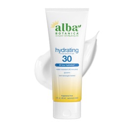 Alba Botanica Hawaiian Sunscreen Lotion, SPF 30, Aloe Vera, 3 Oz