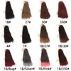 14 Inch Passion Twist Hair, Short Ombre Burgundy Water Wave