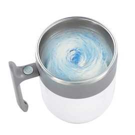 MACOLAUDER Portable Cooling Cup, 2 Minutes Temperature Reduction, 10.1 fl oz (300 ml) Large Capacity, Hot Water Filler, Automatic Stirrring and Electric Stirring, Automatic Magnetic Stirring Cup,