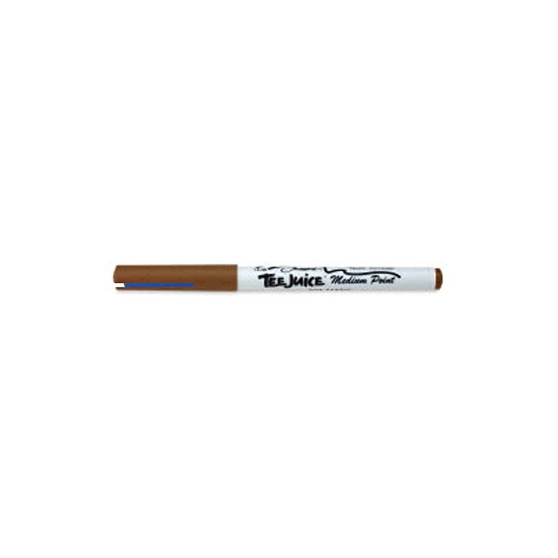 Jacquard Tee-Juice Brown Fabric Marker Medium Tip Pen