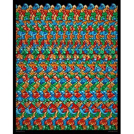 3D Stereogram Poster, Jolly Roger, 16" x 20", The King of The Sea