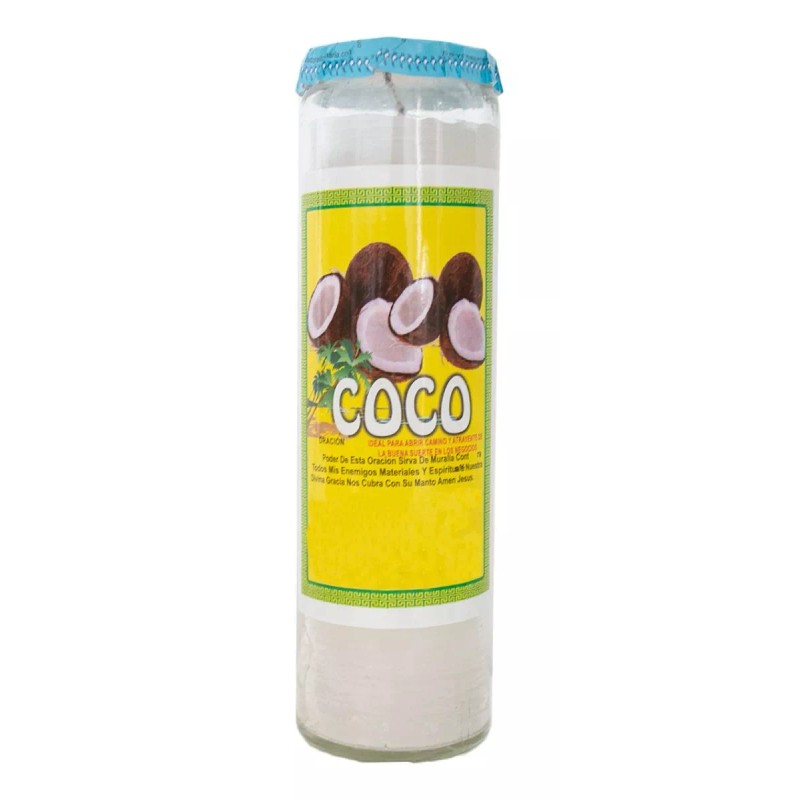CEB 4 Veladoras Esotéricas Coco