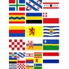 Daged Netherlands Provinces All Flags Flags Set of 25 Stickers