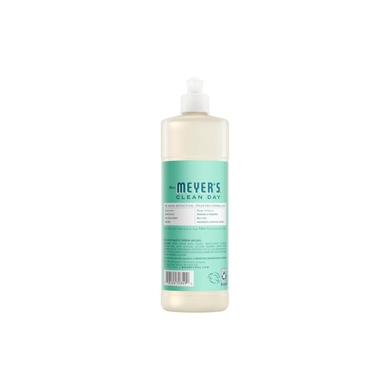 Mrs. Meyers Jabn para Trastes Menta 473 ml Dish Soap