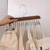 Tie Rack Tank Tops Hangers Bra Hanger with Upgraded 360°Rotating