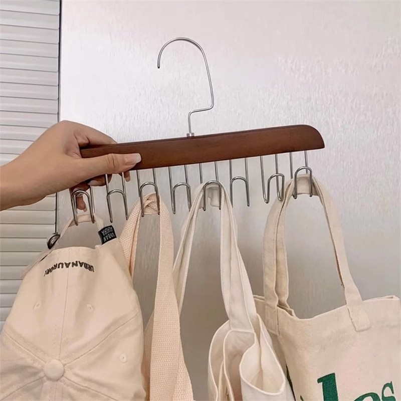 Tie Rack Tank Tops Hangers Bra Hanger with Upgraded 360°Rotating