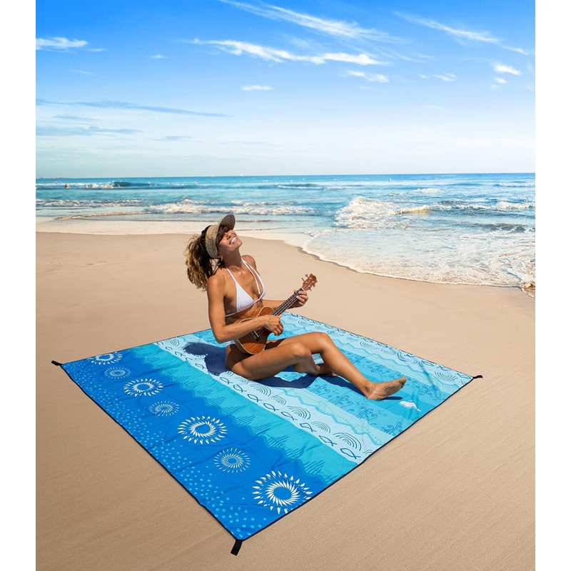 OCOOPA Beach Blanket Sand Free Extra Large Picnic Deck Waterproof
