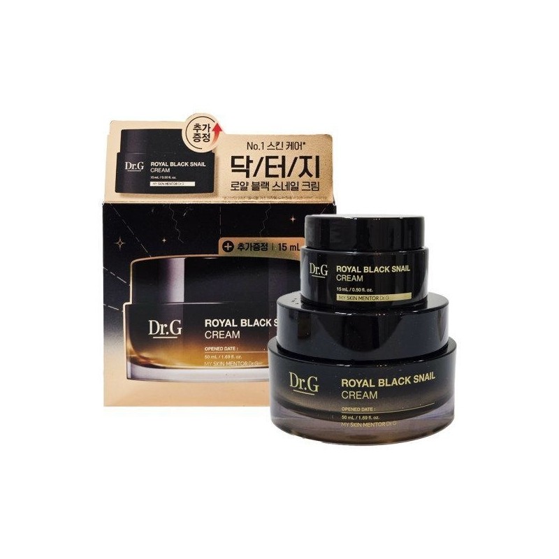 Dr.G Miracle House Dr. G Royal Black Snail Cream 50ml+15ml