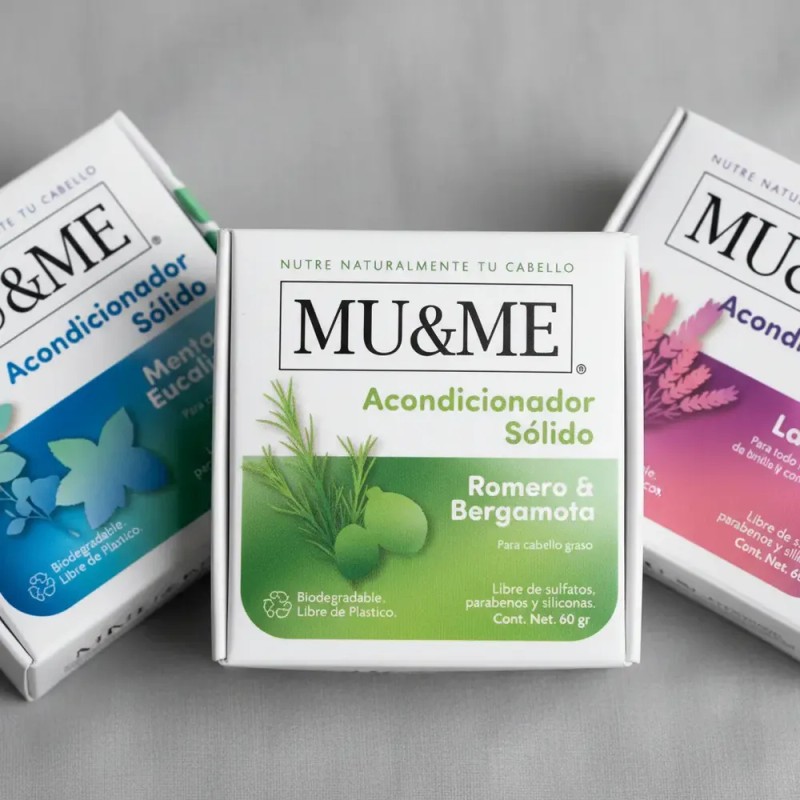 Paquete Muyme Acondicionador Solido Mixtas 60 G 15 Piezas