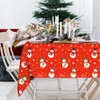 Tablecloth Christmas, Christmas Tablecloth Rectangular Plastic Christmas Table Runner Tablecloths