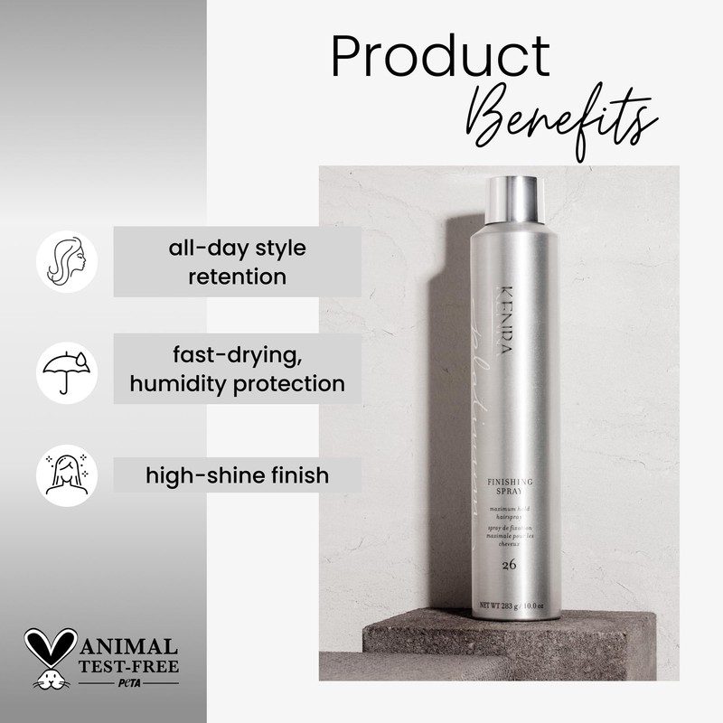 Kenra Professional Platinum Finishing Spray 10oz