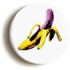 Ozorath PINK BANANA SIXTIES POP ART BADGE BUTTON PIN (Size