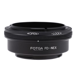 Hersmay FD-NEX Lens Adapter Ring for Canon FD FL Lens to E Mount Camera for Sony E Mount A7 A7II A7III A7IV A7R A7RII A7RIII A9 NEX-3 NEX-7 6 5N A6600 A6500 A6400 A6300 A6000