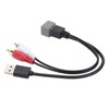 Car Radio USB Port Retention Cable USB Input Adapter Replacement