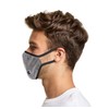 Champion Adult Ellipse Mask, Concrete Heather, Small/Medium (Pack of 3)