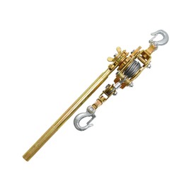 KOVNISE Mini Chain Hoist 1 Ton (2200 Lbs) Manual Hand Lift Chain Block Hoist with 2 Heavy Duty Hooks Rope Pulley Hoist for Building, Garages, Warehouse and Open-Air, Unpowered Operations