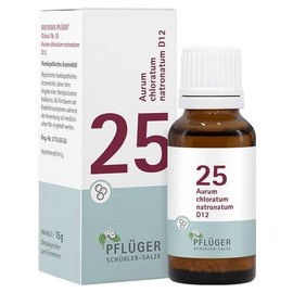 BIOCHEMIE Pflüger 25 Aurum Chlorate Sodium D 12 Gl. 15 g