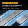 Criditpid Grill Burner Tubes Replacement for Nexgrill 6 Burner 720-0898