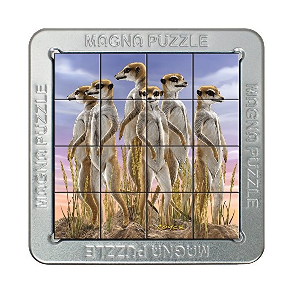 Cheatwell Games 3D Magnetic Puzzle Meerkat Family