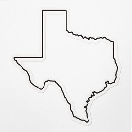 Decal Stickers Of Texas Map Outline Premium Indoor (No Waterproof) Vinyl Decal Stickers For Laptop Phone Accessory Helmet Car Window Mug Tuber Cup Door Wall Decoration ANDVER3006821BL110422