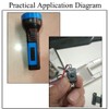 20 Pcs Self-Lock Push Button Switches, KAN-28 ON-Off Mini Switch