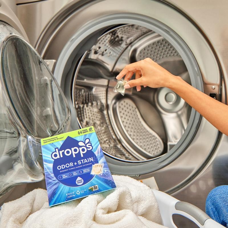 Dropps Odor & Stain Laundry Detergent Pods | Orange Blossom