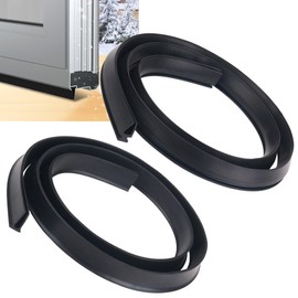 Storm Door Sweep for Larson and Pella Storm Door Expander Sweep, for Vinyl and Metal Doors Storm Door Seal Rubber Strip (StyleA+StyleB)