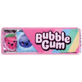 iscream Play with Your Food! Pack of Bubble Gum Scented Fleece Play Pillow Set with Embroidered Accents