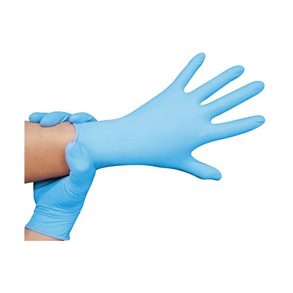 Medical Exam Nitrile Glove,Low Derma,Powder Free,For Healthcare(S, 100 Count)