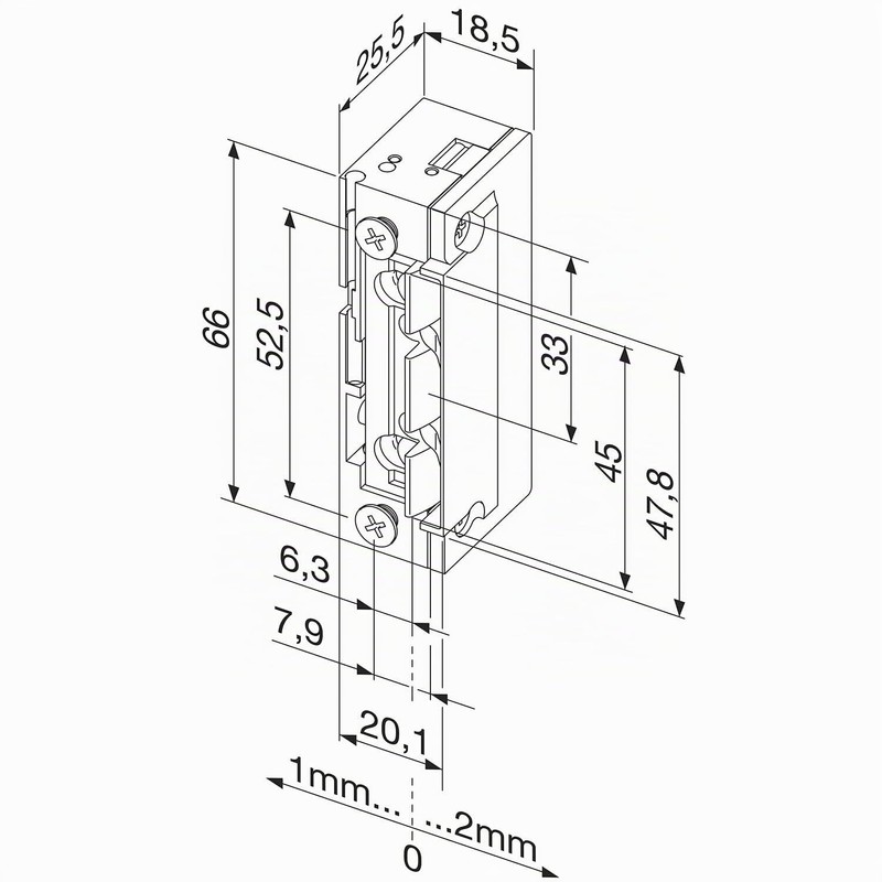 eff eff Electric Door Opener 118.53 FAFIX PROFIX 2 DIODE