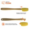 Exultimate Spatula Cooking Utensils Silicone Mini Wood Handle Heat Resistant