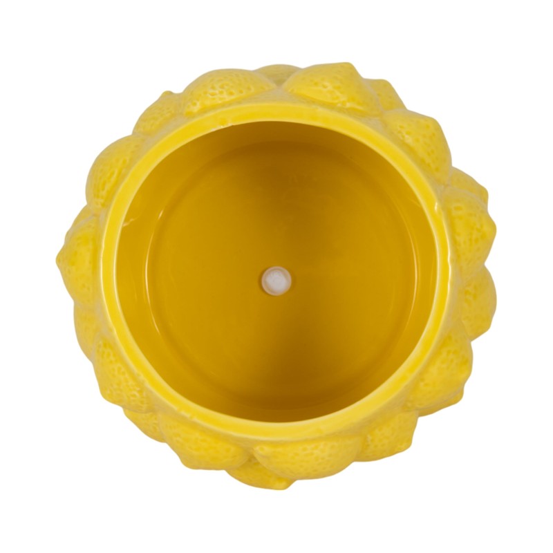 Sagebrook Home Unique Decorative Ceramic Planter for Indoor Greenery