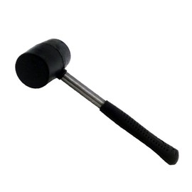 NEW 16oz RUBBER MALLET - STEEL SHAFT - PERFECT FOR USING WHILE CAMPING