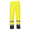 Portwest H444 Hi-Vis Classic Contrast Work Pants Reflective Waterproof Rain